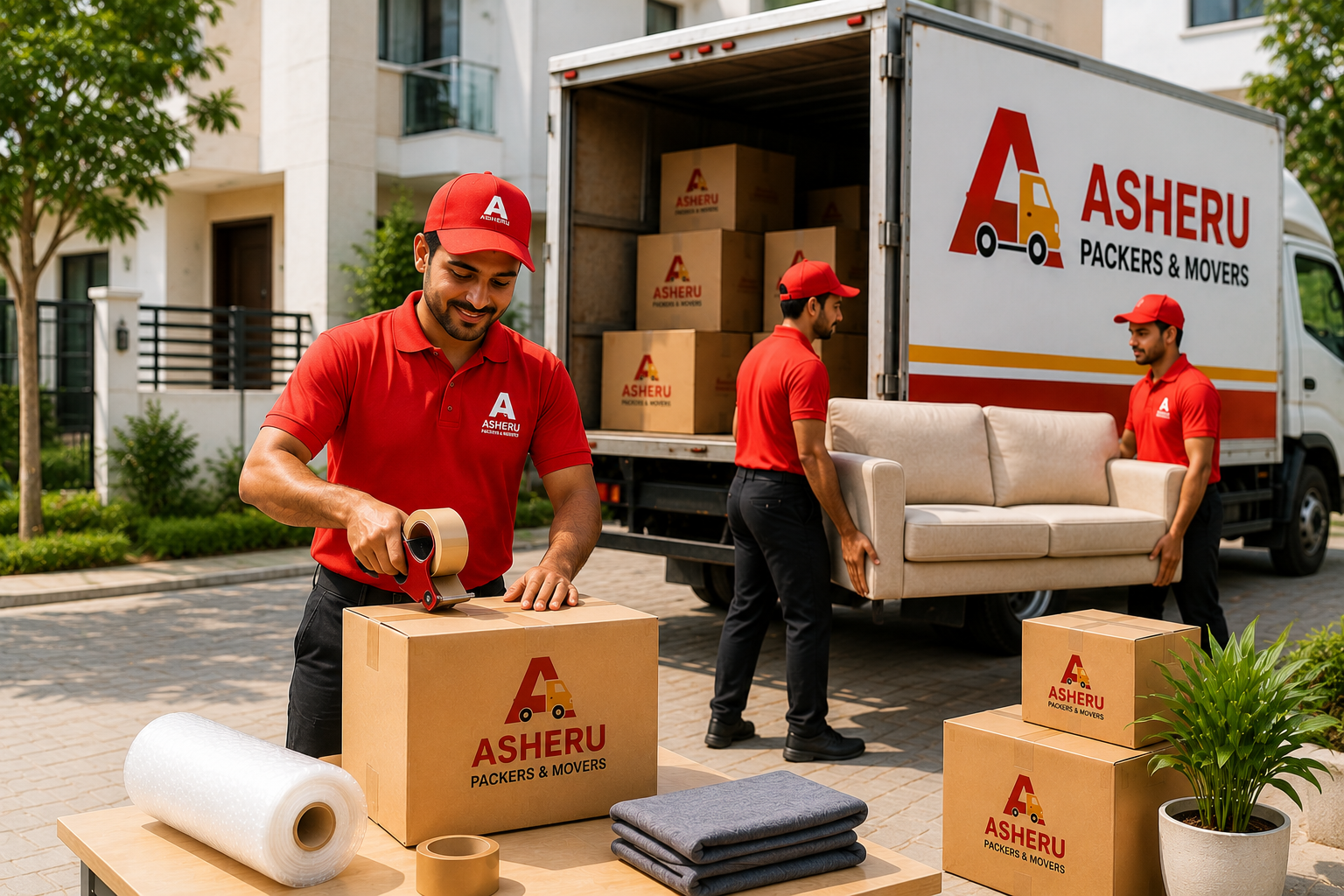Asheru Packers & Movers Services